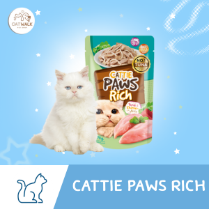 Cattie Paws Rich cat food
